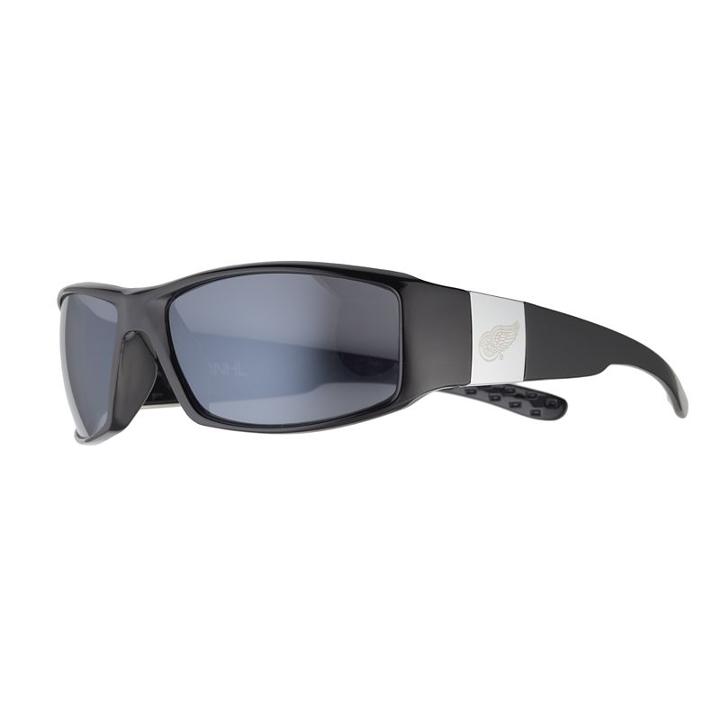 Adult Detroit Red Wings Chrome Wrap Sunglasses, Boy's, Multicolor