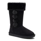 So&reg; Marisa Girls' Mid-calf Boots, Size: 13, Black