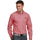 Men's Antigua Atlanta Hawks Associate Plaid Button-down Shirt, Size: Xl, White Oth