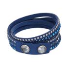Simply Vera Vera Wang Wrap Bracelet With Swarovski Crystals, Women's, Blue