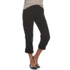 Women's Sonoma Goods For Life&trade; Convertible Utility Pants, Size: 14, Black