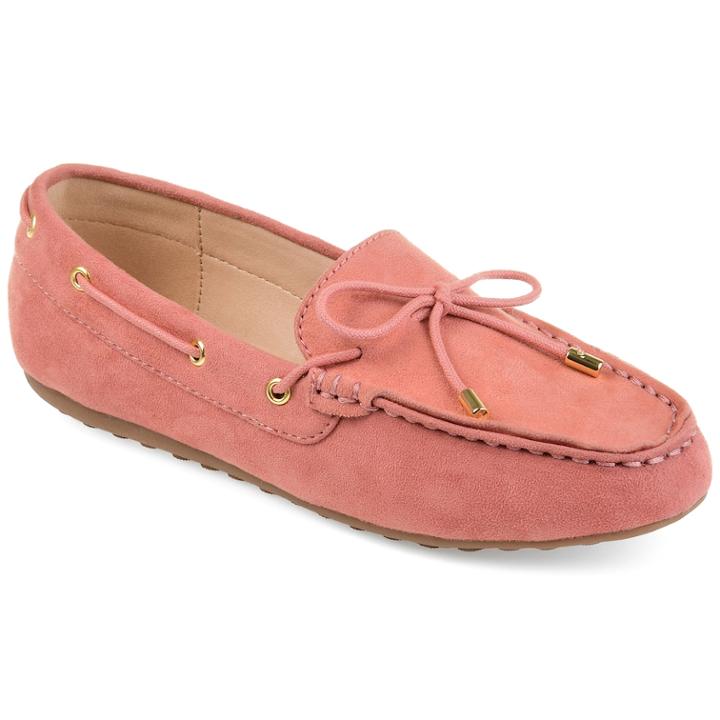 Journee Collection Thatch Women's Loafers, Size: Medium (6.5), Med Pink