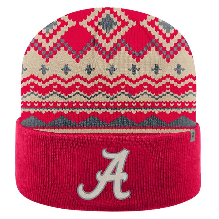 Adult Top Of The World Alabama Crimson Tide Dusty Beanie, Adult Unisex, Med Red
