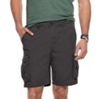Big & Tall Sonoma Goods For Life&trade; Modern-fit Lightweight Twill Cargo Shorts, Men's, Size: 46, Grey