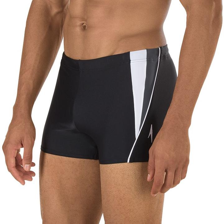 Men's Speedo Fitness Splice Square Leg Swim Shorts, Size: Large, Oxford