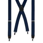 Wembley Solid Stretch Suspenders - Men, Blue