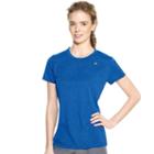 Women's Champion Powertrain Heather Performance Tee, Size: Large, Dark Blue