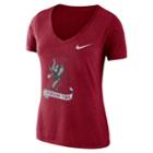Women's Nike Alabama Crimson Tide Vault Tee, Size: Large, Red