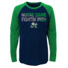 Boys 4-18 Notre Dame Fighting Irish Flux Tee, Size: 16-18, Dark Blue