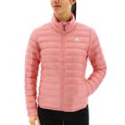 Women's Adidas Outdoor Varilite Solid Down-fill Puffer Jacket, Size: Xs, Med Pink