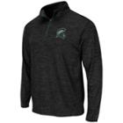 Men's Campus Heritage Michigan State Spartans Action Pass Quarter-zip Pullover, Size: Xxl, Oxford