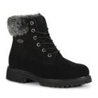 Lugz Convoy Faux-fur Women's Ankle Boots, Size: Medium (8.5), Black