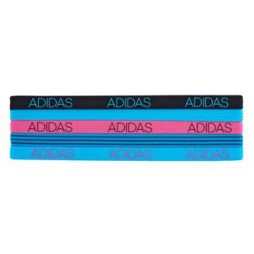 Women's Adidas Creator Plus 5-pk. Solids And Stripes Headband Set, Black Blue