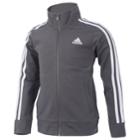 Boys 8-20 Adidas Iconic Track Jacket, Size: Small, Dark Grey