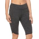Women's Gaiam Om Pedal Pusher Yoga Shorts, Size: Xs, White Oth