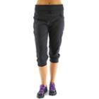Ryka Ribbed Hiking Capris - Women's, Size: Xl, Black