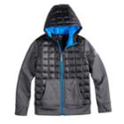 Boys 8-20 Zeroxposur Snug Hybrid Jacket, Size: Medium, Black