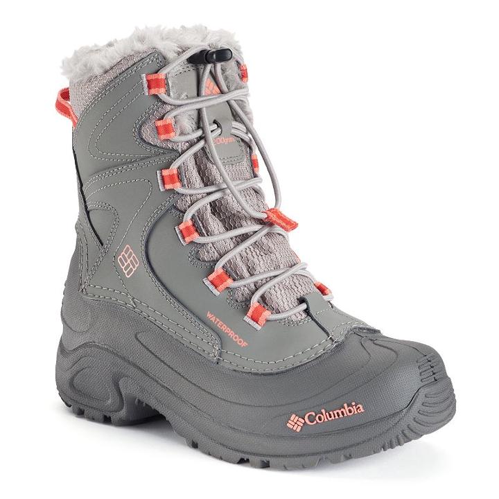 Columbia Bugaboot Iii Girls' Waterproof Winter Boots, Girl's, Size: 5, Grey Other