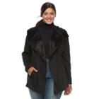Plus Size Tek Gear&reg; Fleece Transitional Jacket, Women's, Size: 1xl, Black