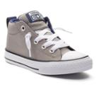 Kid's Converse Chuck Taylor All Star Street Mid Shoes, Boy's, Size: 4, Lt Brown