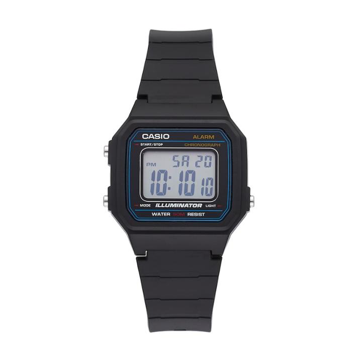 Casio Men's Classic Easy Reader Digital Watch - W217h-1av, Size: Large, Black