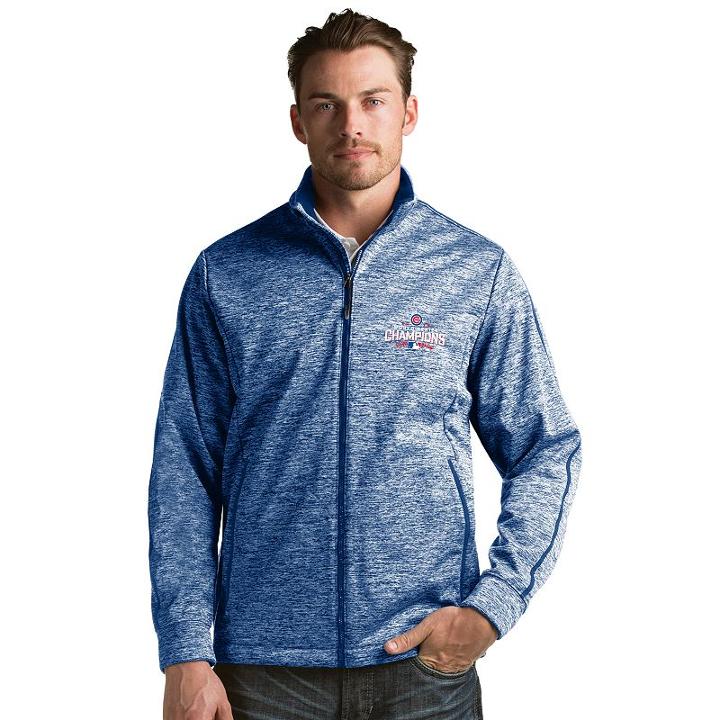 Men's Antigua Chicago Cubs 2016 World Series Champions Golf Jacket, Size: Xxl, Dark Blue