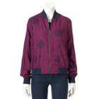 Women's Sonoma Goods For Life&trade; Bomber Jacket, Size: Medium, Multicolor