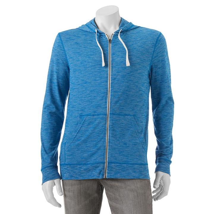 Men's Urban Pipeline&reg; Full-zip Hoodie, Size: Xl, Blue