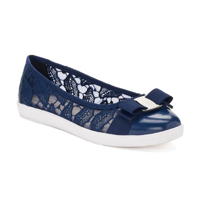 Soft Style By Hush Puppies Fagan Women's Flats, Size: Medium (7.5), Blue (navy)