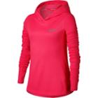 Girls 7-16 Nike Dri-fit Pullover Hoodie, Size: Medium, Med Red