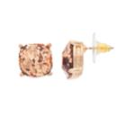 Crystal Avenue Sequined Stone Drop Earrings, Women's, Brown