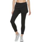 Women's Tek Gear&reg; 2-in-1 Shorts & Leggings, Size: Small, Black