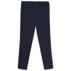 Girls 4-20 French Toast School Uniform Skinny 5-pocket Pants, Girl's, Size: 4, Blue (navy)