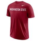 Men's Nike Washington State Cougars Wordmark Tee, Size: Medium, Dark Red