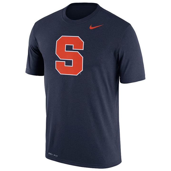 Men's Nike Syracuse Orange Legend Dri-fit Tee, Size: Medium, Blue (navy)