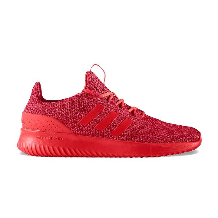 Adidas Neo Cloudfoam Ultimate Women's Shoes, Size: 10, Med Red