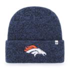 Adult '47 Brand Denver Broncos Brain Freeze Knit Hat, Men's, Blue (navy)