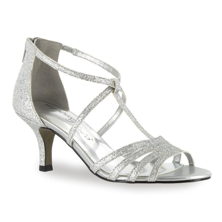 Easy Street Gaze Women's Dress Sandals, Size: Medium (6.5), Silver