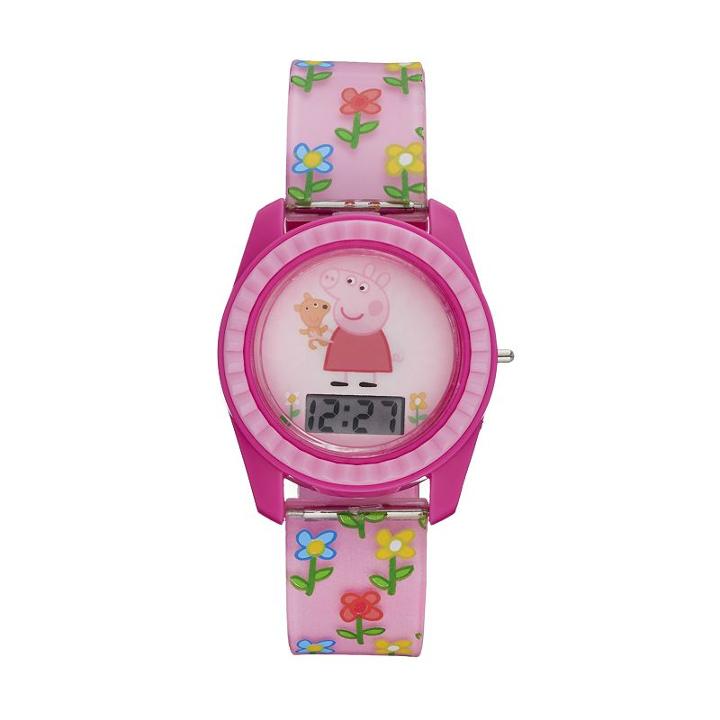 Peppa Pig Kids' Digital Watch, Girl's, Size: Medium, Pink
