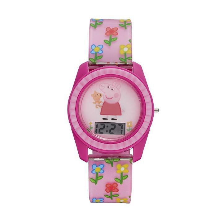 Peppa Pig Kids' Digital Watch, Girl's, Size: Medium, Pink