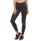 Women's Fila Sport&reg; Zipper-pocket Fleece Mid-rise Leggings, Size: Xxl, Black