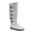 Muk Luks Jazlyn Women's Sweater Boots, Girl's, Size: 9, Grey
