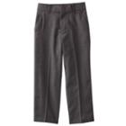 Boys 4-7x Chaps Gabardine School Uniform Dress Pants, Boy's, Size: 7x, Grey