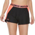 Women's Under Armour Play Up Pocket Shorts, Size: Large, Med Grey