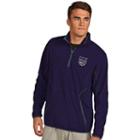 Men's Antigua Sacramento Kings Ice Pullover, Size: Medium, Drk Purple