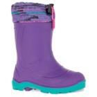 Kamik Snobuster2 Girls' Waterproof Winter Boots, Size: 5, Purple