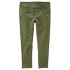 Girls 4-12 Oshkosh B'gosh&reg; French Terry Skinny Pants, Size: 6x, Green