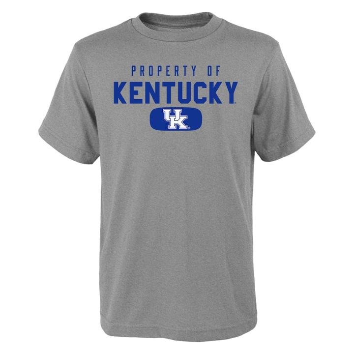 Boys 4-18 Kentucky Wildcats Property Of Tee, Size: 8-10, Grey