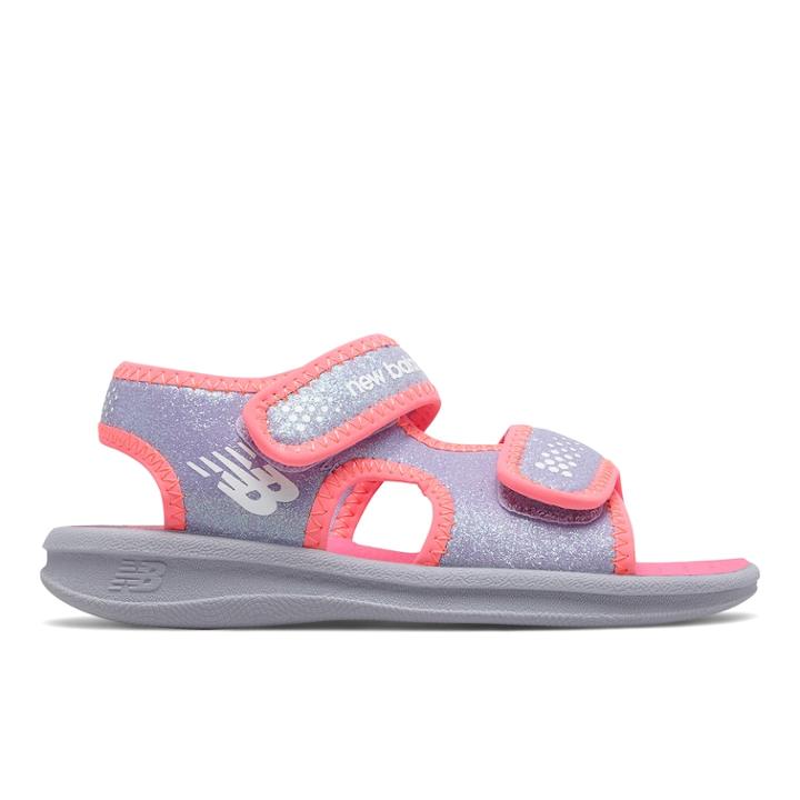 New Balance Sport Girls' Sandals, Size: 3, Light Grey