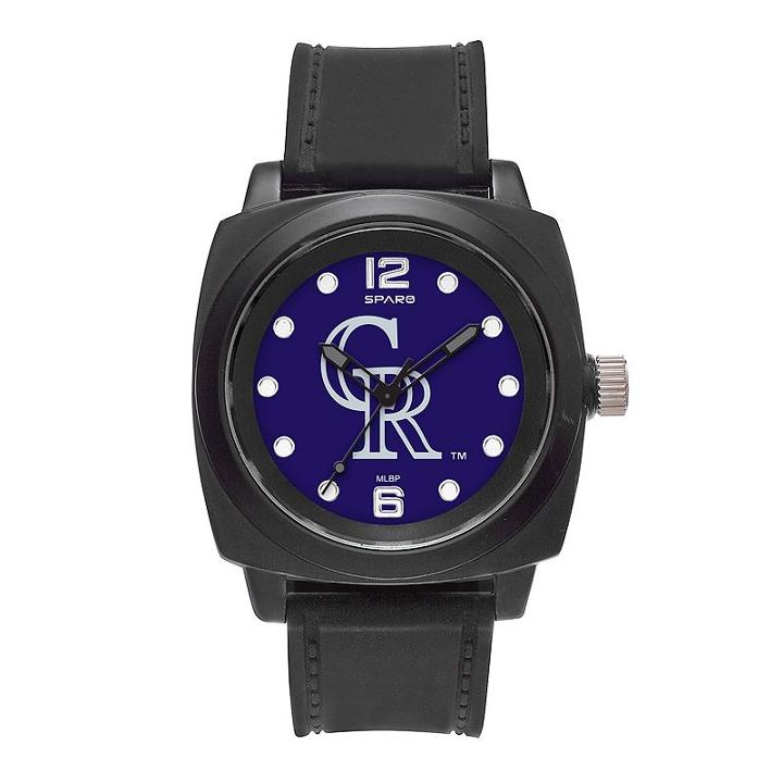 Sparo, Men's Colorado Rockies Prompt Watch, Multicolor